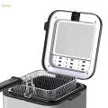 Mini Deep Oil Fryer Deep Frying Pot Electric Deep Fryer Fish Fryer Multipurpose Kitchen Gadgets Deep Fryer Deep Fry Food for Chips Vegetable. 