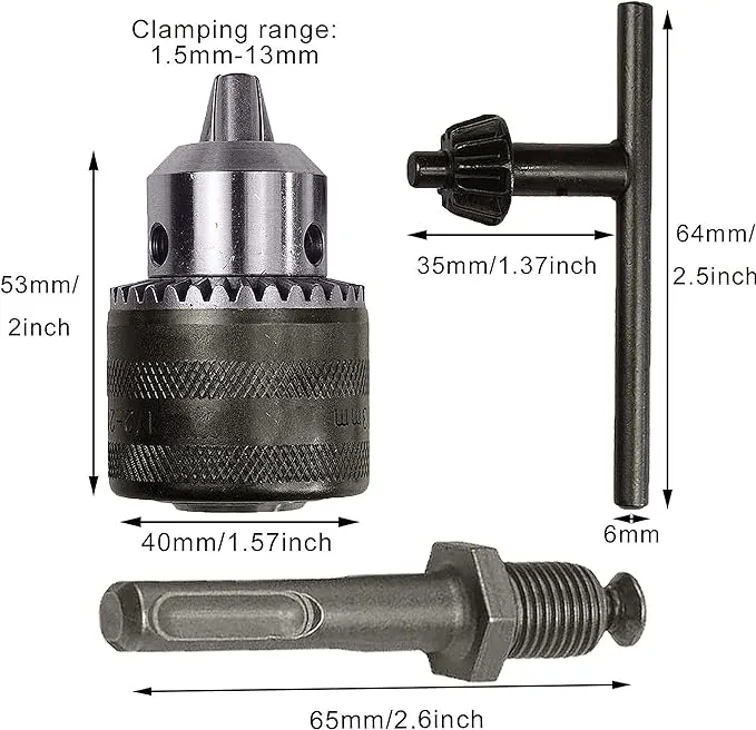 Rotary%20Hammer%20Drill%20Chuck%20Adapter%201.5-13mm%201/2"%2020UNF%20Thread%20With%20SDS%20Plus%20Quick%20Change%20Drill%20Chuck%20Adapter%20SDS%20Plus%20Shank%20With%20Wrench%20Chuck%20Key%20Drills%20&%20Drivers%20-%20Image%203