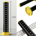Ceiling and Floor Tile Height Ruler,Double-Sided Scale.