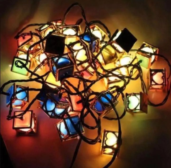 Box Fairy Lights, Led Heart Box for Wedding, Party, Birthday Decorative String Lights/Led Decoration dhool light