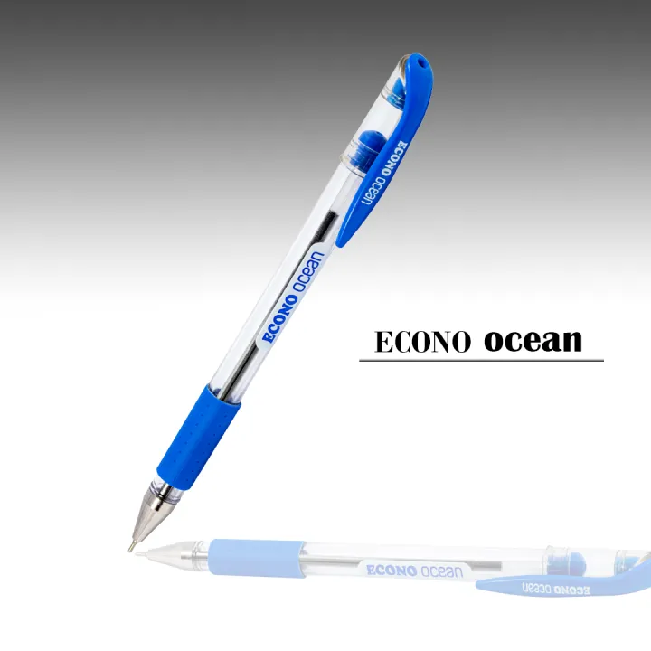 Econo%20Ocean%20Ball%20Pen%20-%2010%20pcs%20pens%20-%20(Black%20Ink%20-%20Blue%20Body)%20-%20Image%203
