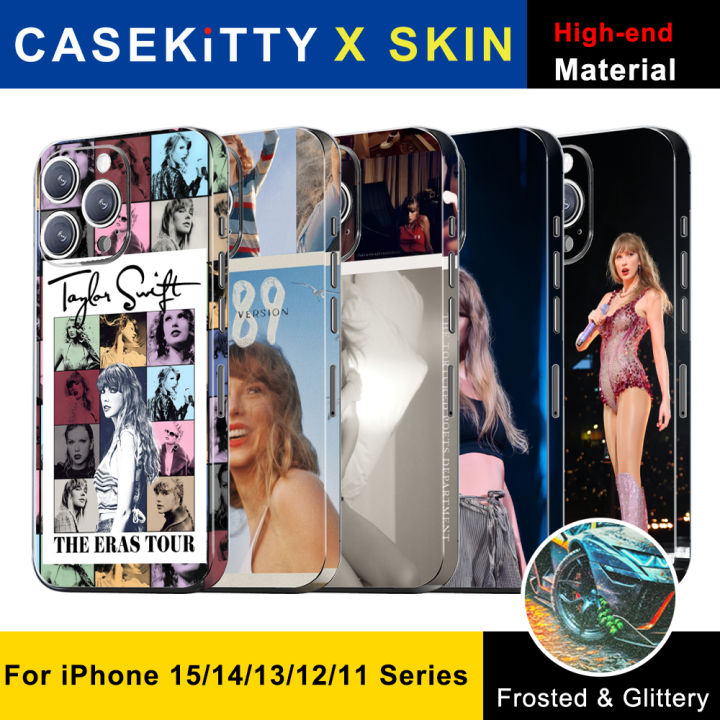 You wrap the Protector 14 Pluwift Sticker CASEKiTTY Taylor S Paper Back Film for iPhone 15 Pro Max Skin s 11 12 13 Blur Screen Protector