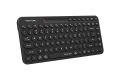 A4tech FBK36C AS Fstyler Compact Wireless Keyboard - Black - Dual Connectivity Mode  - Operating System Swap - Operation Range: 5~10 m - Quiet Key Keyboard, Compact & Trendy - Wide Compatibility. 