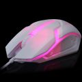 SKYLION F1 Wired 3 Keys Mouse Colorful Lighting Gaming and Office For Microsoft Windows and Apple IOS System. 
