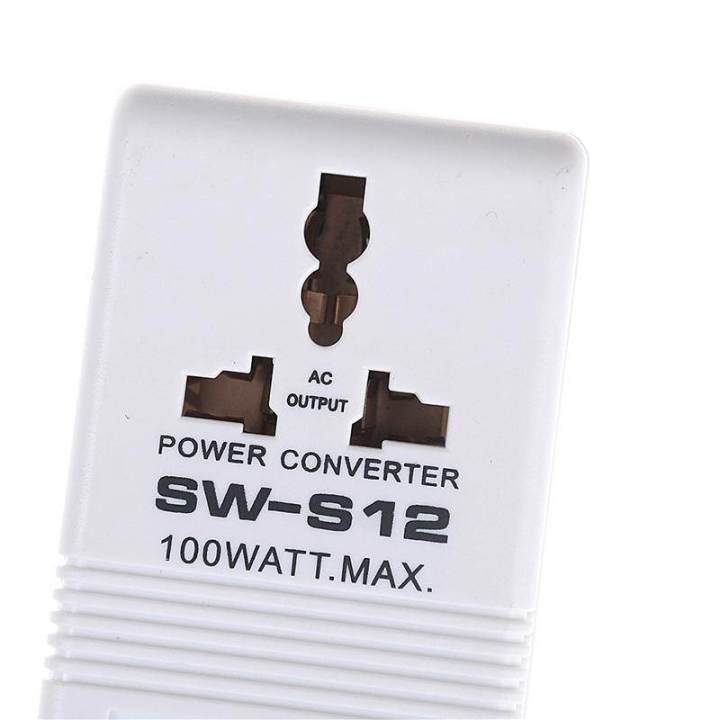110v%20To%20220v%20Step%20Up/Down%20Voltage%20Converter%20100w%20Watt%20Transformer%20Travel%20Socket%20-%20Image%206