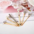 Gold Metal Women Vintage Fashion Girls Pentagram Hair Hairpins Hairgrips. 