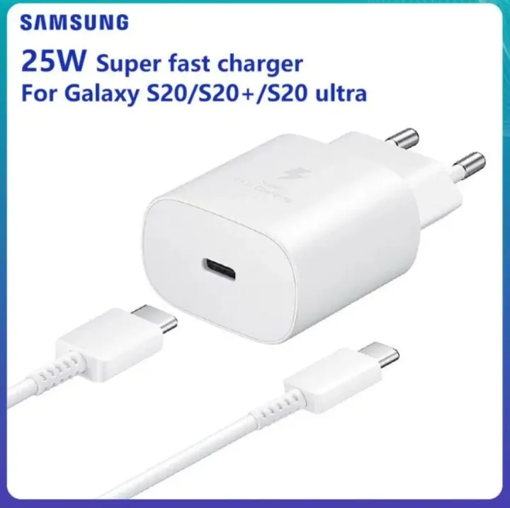 Samsung%2025W%20Super%20Fast%20Charger%20Usb%20Type%20C%20Charger%20Power%20Adapter%20For%20Galaxy%20-%20Charger(Free%20TYPE%20C%20TO%20TYPE%20C%20Cable)%20-%20Image%205