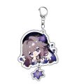 New Game Honkai Star Rail Keychain Dan Heng Bronya Rand Asta Herta Himeko Q Version Figure Acrylic Keyring Chaveio for Fans Gift. 