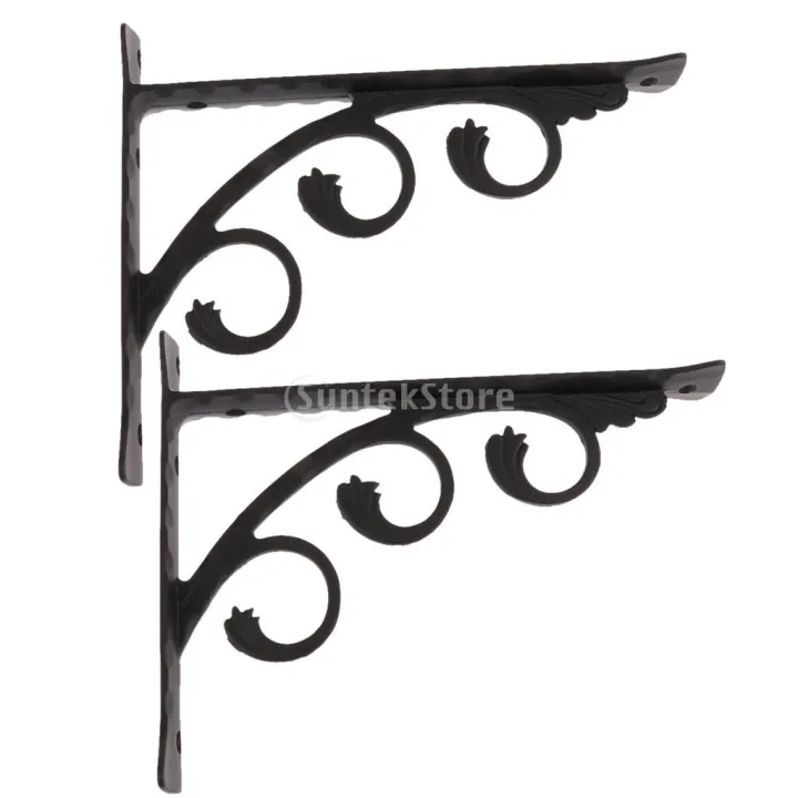 2pcs%20Black%20Aluminum%20Shelf%20Bracket%20L%20Shape%20European%20Style%20Wall%20Mounted%20Hanging%20Angle%20Bracket%20Heavy%20Duty%20Supporter%20for%20Commodity%20-%20Image%208