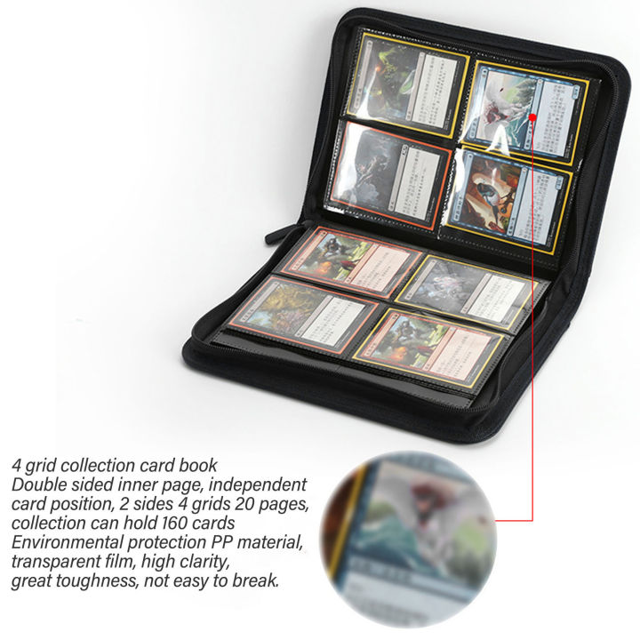 Trading%20Card%20Binder,%20Card%20Storage%20Book%20Waterproof%20for%20Baseball%20Cards%20-%20Image%204
