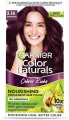 Indian product Hair styling Garnier Color Natural Burgundy shade no 3.16 used for male/female - 70 ml + 60 gm. 