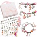 Bracelet Making Kit for Girls Charm Bracelets Kit with Beads Jewelry Charms Bracelets for DIY Craft Toys for Children. 