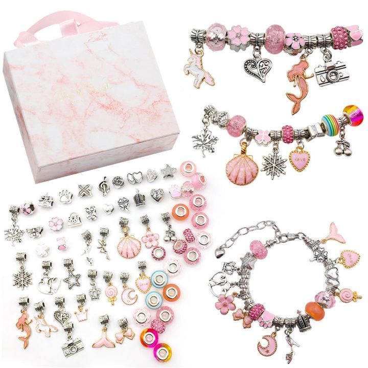 Bracelet%20Making%20Kit%20for%20Girls%20Charm%20Bracelets%20Kit%20with%20Beads%20Jewelry%20Charms%20Bracelets%20for%20DIY%20Craft%20Toys%20for%20Children%20-%20Image%203