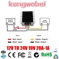 converter dc dc12 volts to 24 volts 19V 20A-1A Boost Step-up Power Supply Voltage Regulator for Car Laptop Charger.