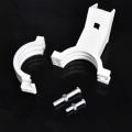 High Frequency Head Clamp TV Antenna Jig Bracket Clamp White KU Fixed LNB Plastic Mounting Thickened Tuner Jig Household V8E0. 