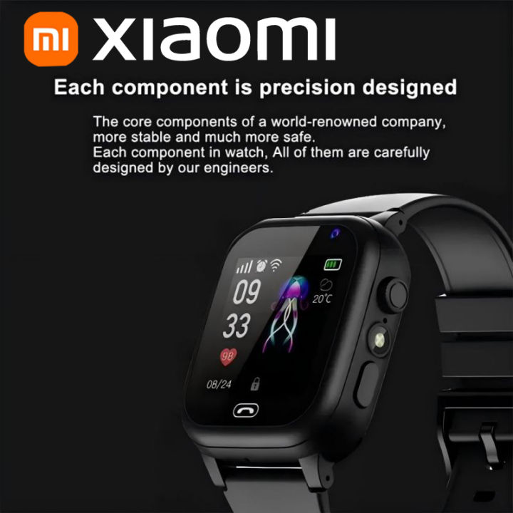 Xiaomi%20Kids%20Smartwatch%204G%20Wifi%20SOS%20GPS%20Location%20Video%20Call%20Analogue%20Card%20Waterproof%20Watch%20Camera%20Boys%20Girls%20Upgrade%20New%20Watch%20-%20Image%205