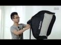 Godox 60*60cm Softbox Kit With Stand. 