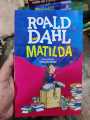 Matilda by Roald Dahl -White - Paperback. 