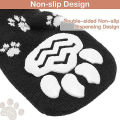 4pcs Pet Dog Shoes Socks Outdoor Indoor Waterproof Non-slip Dog Shoes Dog Cat Socks Pet Paw Protector for Small Medium Dogs Jessica. 