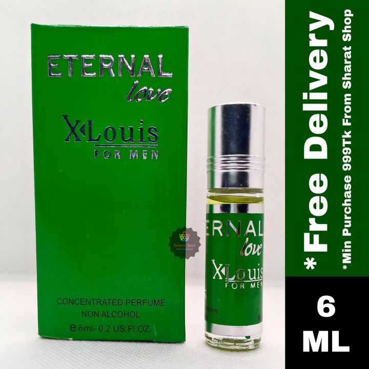 Eternal Love For Men by Al Farhan Concentrated Perfume Oil Long Lasting Non-alcoholic Fragrance - 6ml