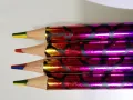 Multicolor Pencil 4 Colour in 1 Pencil 2 Piece. 