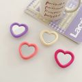 Korea Ins Cute Love Heart Mirror Lazy Griptok Bracket For iPhone 14 Plus Accessories Grip Tok Silicone Phone Holder Ring Stand. 