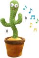 NiceBorn Dancing Cactus Plush Toys Shake Funny Early Education Toy 120 English Songs Cute Plush Toy playing with babies. 