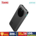 JOYROOM JR-PBF12 LED 2.4A Fast Charging 10000mAh Power Bank - Black.