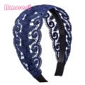 Ameesi Hair Band High Toughness Delicate Lace Embroidery Women Hairband.