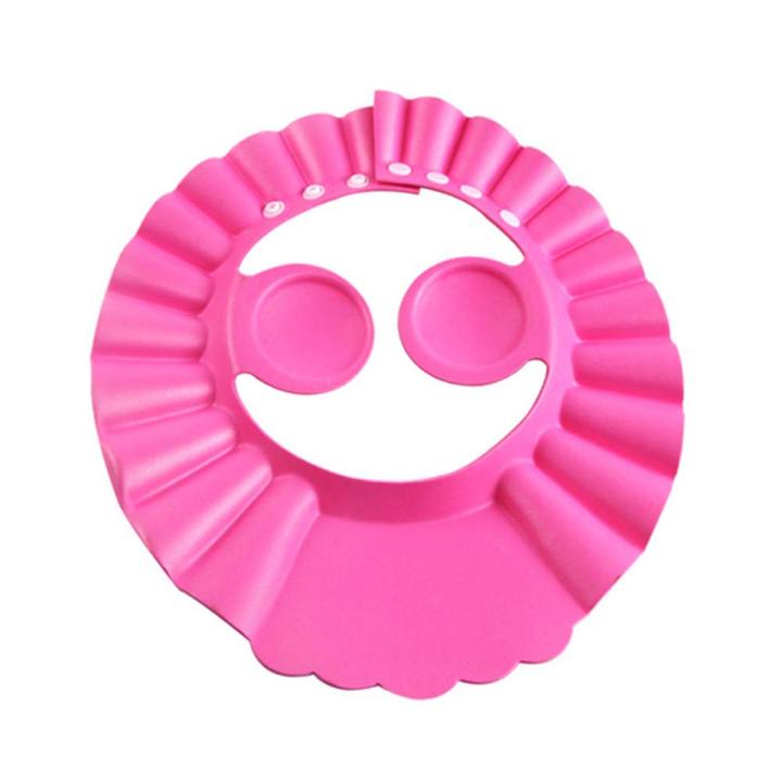Baby Bathing Hat Kids Adjustable Shower Cap 1PCS