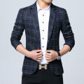New Mens Blazers Slim Fit Suits for Men Business Formal Blazer Mens Wedding Suit Jackets Male Fashion Plaid Mens Blazer Jacket Wearhouse.