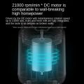 400Ml Electric Fruit Juicer USB Charging Lemon Orange Fruit Juicing Cup Smoothie Blender Blue B.
