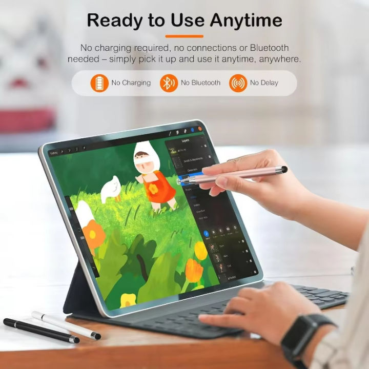 2%20In%201%20Capacitive%20Stylus%20Pen%20Drawing%20Pens%20for%20iPhone/Android%20All%20Capacitive%20Touch%20Screens%20-%20Image%202