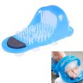 Plastic Bath Shoes Pumice Stone Foot Scrubber Shower Brush Massager Slippers for Bathroom Feet Heel Care. 