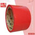 5 pieces Red Color Gum Tape 45 yards per roll 57mm strong plastic adhesive tape. 