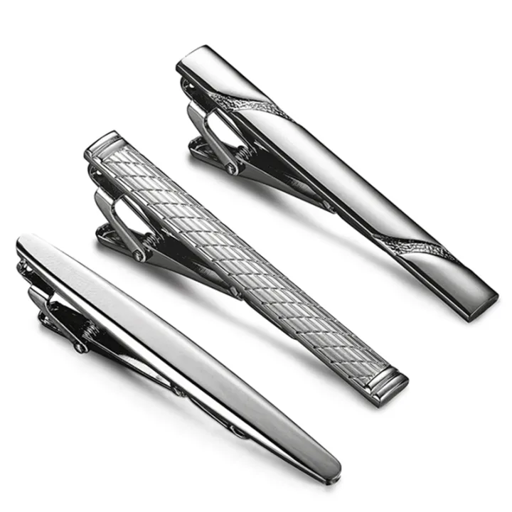 3%20Pcs%20Tie%20Clips%20for%20Men%20Tie%20Bar%20Clip%20Set%20for%20Regular%20Ties%20Necktie%20Wedding%20Business%20-%20Image%202