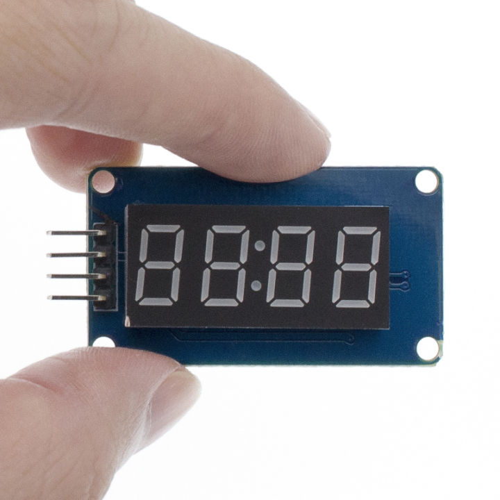 TM1637%204%20Bits%20Digital%20LED%20Display%20Module%20For%20Arduino%207%20Segment%200.36%20Inch%20Clock%20RED%20Anode%20Tube%20Four%20Serial%20Driver%20Board%20Pack%20-%20Image%205