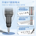 Color Gel Pen Ball Pen Special Morandi Color Press Good-looking Suit Mark Ballpoint Pen Notes. 