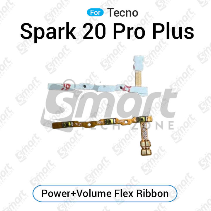 Tecno%20Spark%2020%2020c%2020%20Pro%2020%20Pro%20Plus%20KJ6%20KJ5%20BG7%20KJ7%20Power%20on%20/%20off%20Switch%20Button%20Side%20Volume%20Up%20Down%20Buttons%20Flex%20Cable%20Replacement%20Parts%20-%20Image%204