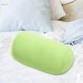 Microbead Pillow Neck Roll Pillow Smooth Easy to Carry Flexible Soft Roll Pillow Tube Pillow for Massage Car and Adult Train Trip Yoga.
