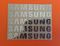 5 pcs Sticker for SAMSUNG Label Aufkleber Badge Logo 30mm x 6mm. 