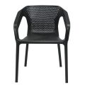 Stylee Cafe Arm Chair Black. 