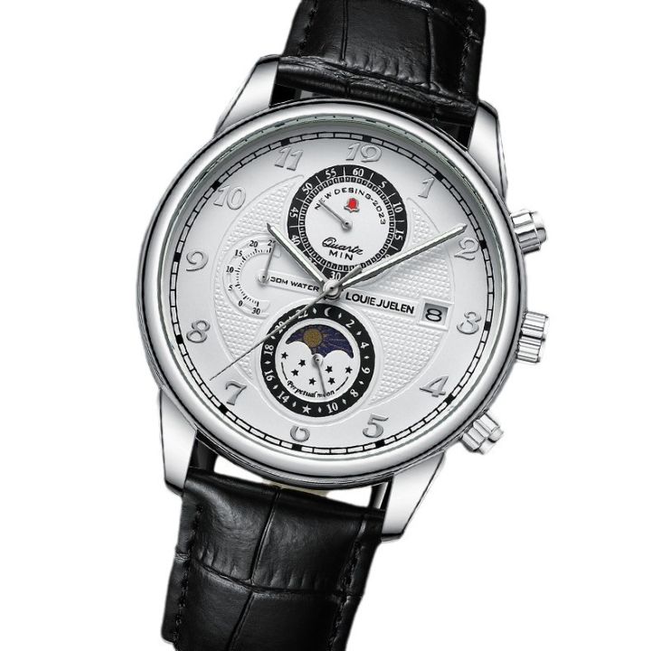 Louis%20Juellen%20Tiktok%20Kwai%20live%20watch%20sun%20moon%20stars%20six%20needle%20multi-function%20men's%20quartz%20watch%20-%20Image%205