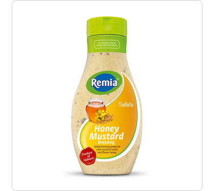 remia. honey mustard dressing. 500 ml. salata