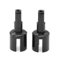 2Pcs Steel Gearbox Joint Cup Diff Cup 300054477 for Tamiya TT01 TT02 TT01D TT01E DF-02 M05 M06 1/10 RC Car Upgrade Parts. 