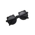 Baby Bear Folding Children Sunglasses Girl's Simple Matte Glasses Frame Boy Kids Cute Sun Protection Eyeglasses Foldable Eyewear. 