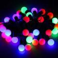 Color Changing RGB Ball String LED Lights. 