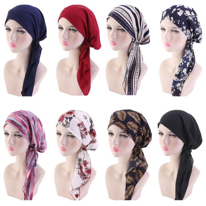 Women Cotton Muslim Stretch Turban Hat Chemo Cap Hair Loss Head Scarf Wrap Yellow Ck183rztntu Women Cotton Muslim Stretch Turban Hat Chemo Cap Hair Loss Head Scarf Wrap Yellow Ck183rztntu