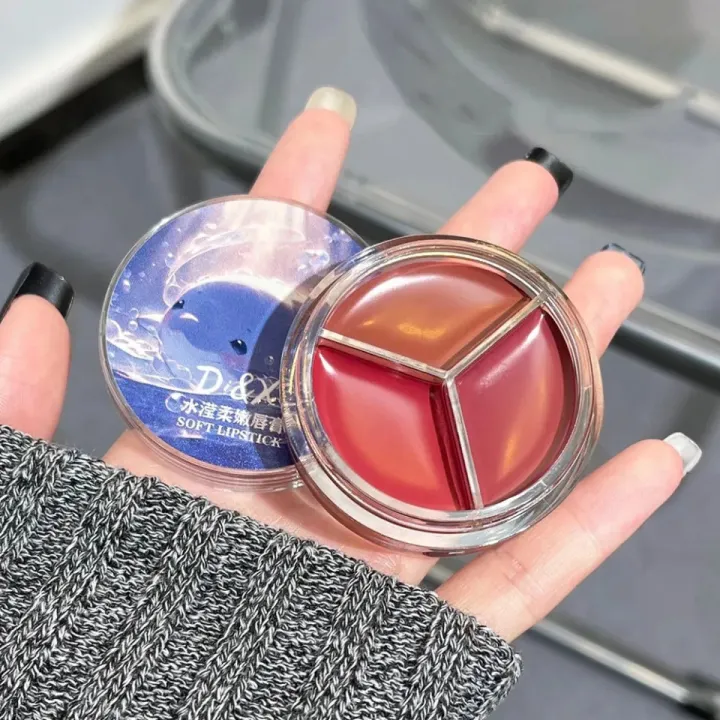 3%20Colors%20Pigment%20Lipstick%20Long%20Lasting%20Non-stick%20Cup%20Moisturizing%20Lip%20Tint%20Lipgloss%20-%20Image%203