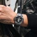 Baogra BAOGELA Cross border Tattoo Watch Men's Trendy Waterproof Night Glow Quartz Sports Men's Watch.